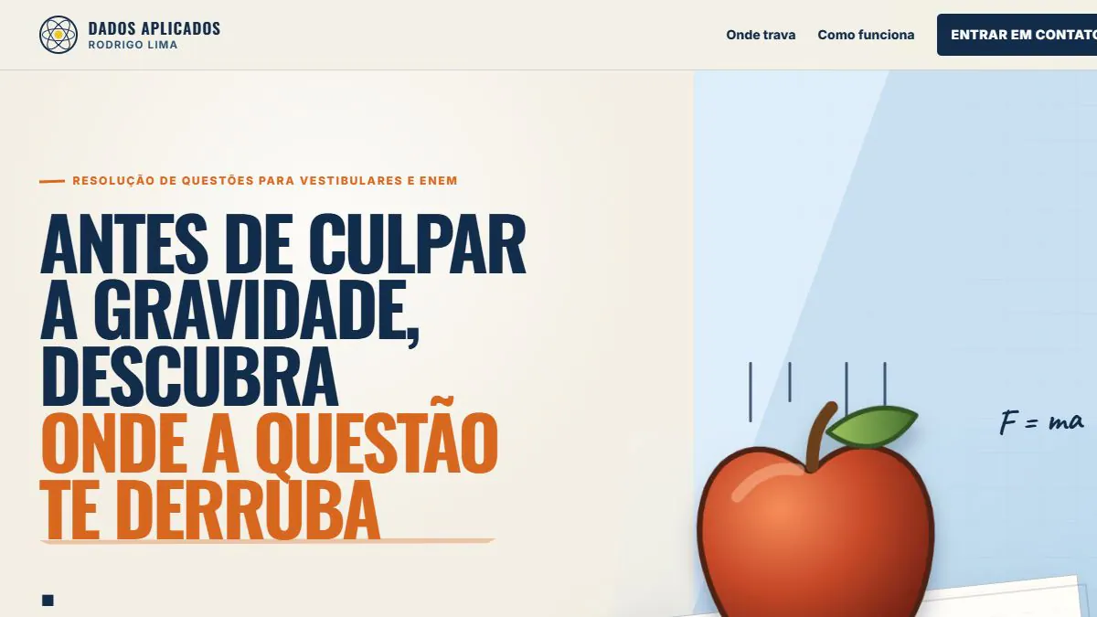 Capa do projeto Física Leve
